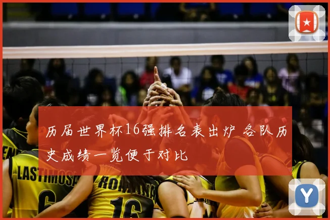 历届世界杯16强排名表出炉 各队历史成绩一览便于对比