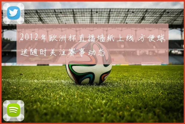 2012年欧洲杯直播墙纸上线 方便球迷随时关注赛事动态